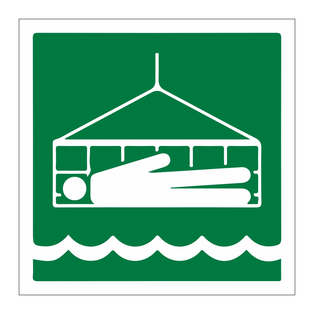 Jason cradle sign (Marine Sign)