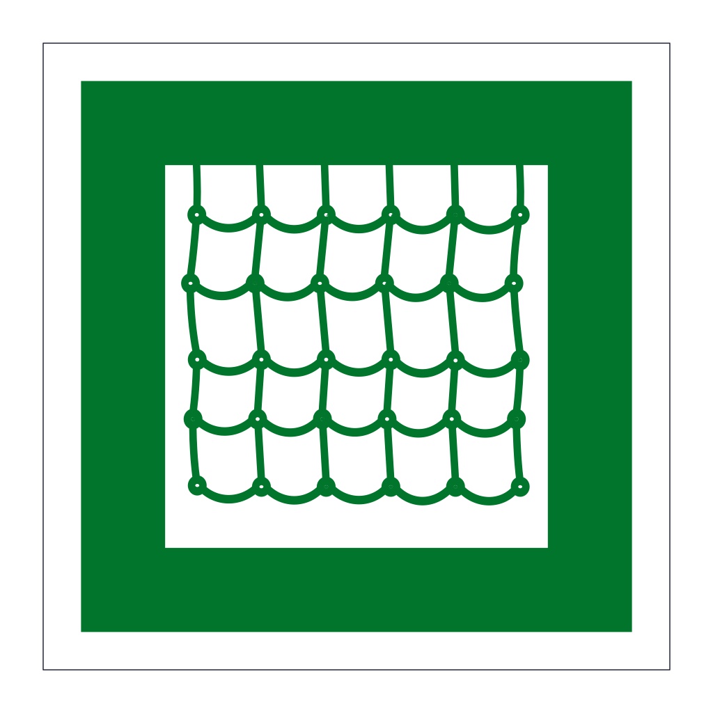 Climbing net symbol (Marine Sign)