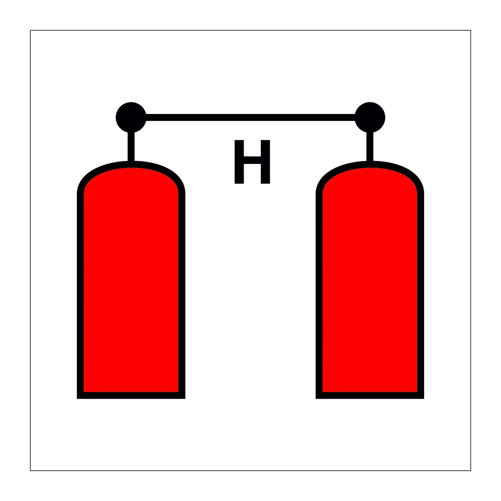 Halon release station (Marine Sign)