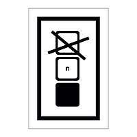 IBCs Capable of being stacked by number (Marine Sign)