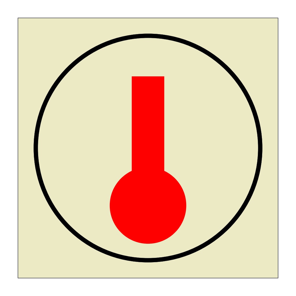 Heat detector (Marine Sign)