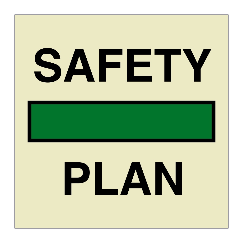 Safety Plan (Marine Sign)