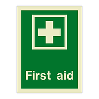 First aid (Marine Sign)