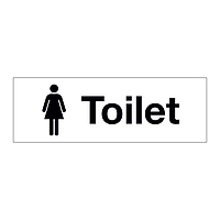 Female toilet sign