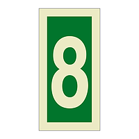 Number 8 (Marine Sign)
