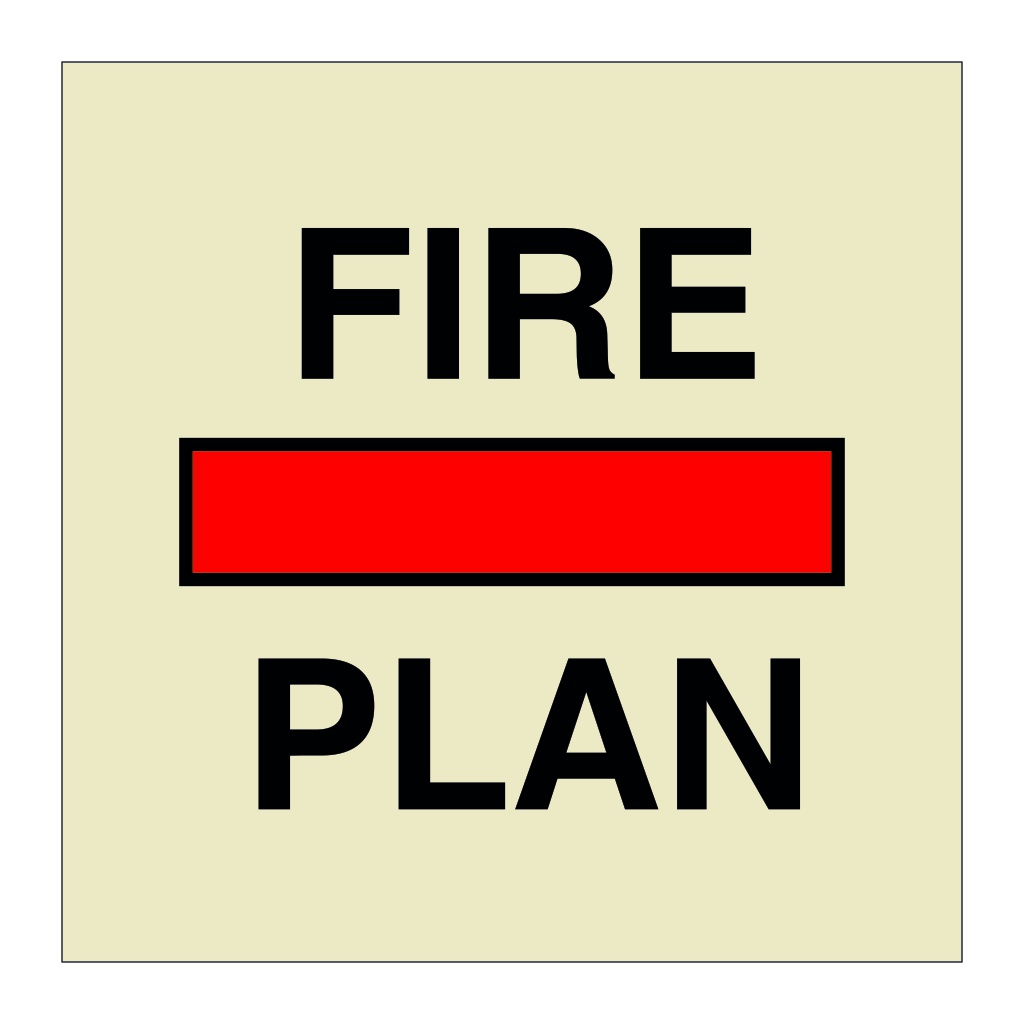 Fire control plan (Marine Sign)