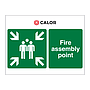 Fire assembly point sign