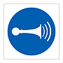 Sound horn symbol (Marine Sign)