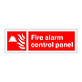 Fire alarm control panel with text (Marine Sign)