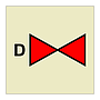 Section valves drenching system (Marine Sign)