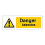 Danger Asbestos sign