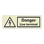 Danger Live terminal (Marine Sign)