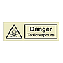 Danger Toxic vapours (Marine Sign)