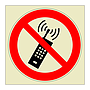 No activated mobile phones symbol (Marine Sign)