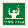SB Rescue sling sign