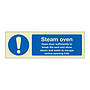 Steam oven instructions (Marine Sign)