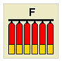 Foam fixed fire extinguishing battery (Marine Sign)